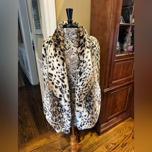 Jack By BB Dakota Faux Fur Vest Size Medium